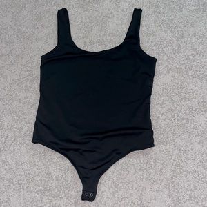 Express Thong Bodysuit Black
